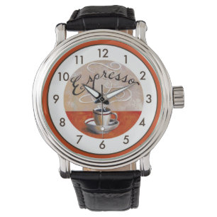 Reloj De Pulsera Espresso muy divertido