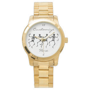 Reloj De Pulsera Esqueletos bailarines Halloween Thunder_Cove