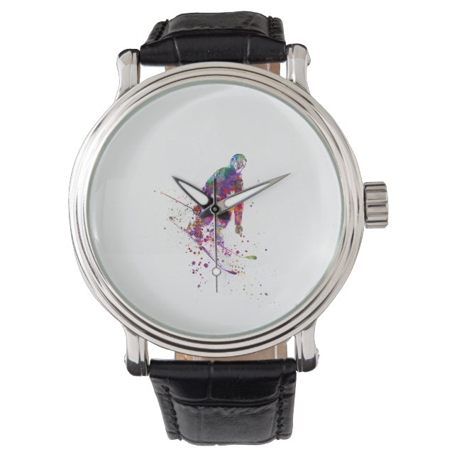 Reloj De Pulsera esquí acuático (Anverso)