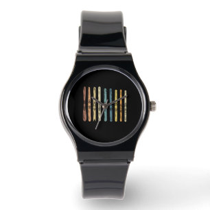Reloj De Pulsera Esquí - Colección de tablas de esquí