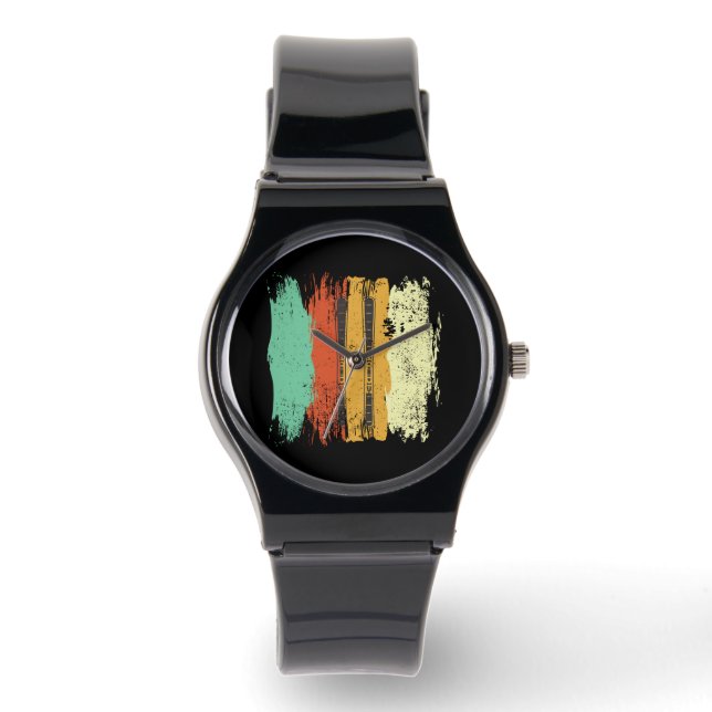 Reloj De Pulsera Esquí Retro (Anverso)