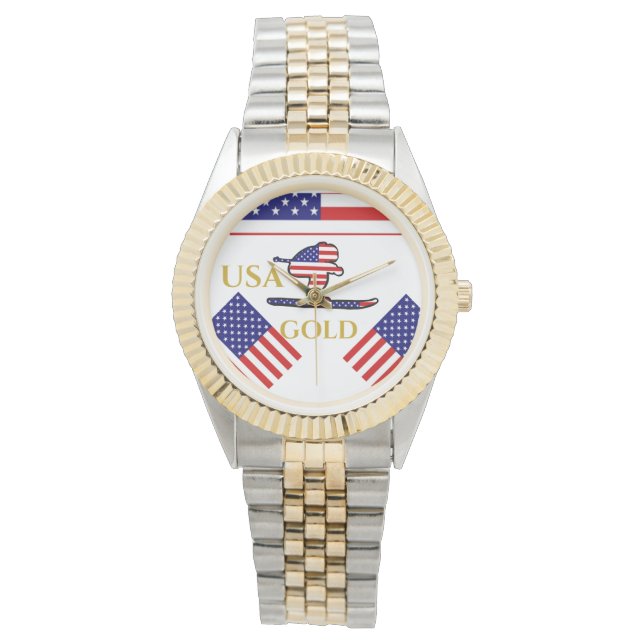 Reloj De Pulsera esquiador (Anverso)