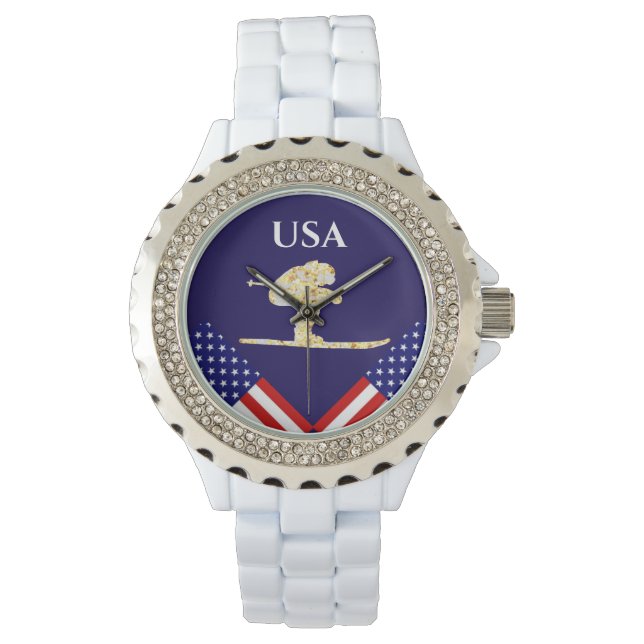 Reloj De Pulsera esquiador (Anverso)