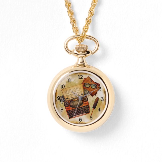 Reloj De Pulsera Está Escrito Vintage (Anverso)