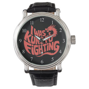 Reloj De Pulsera Estaba peleando en kung fu