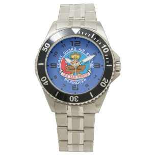 Reloj De Pulsera Estación aérea de guardacostas Borinquen Puerto
