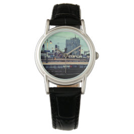 Reloj De Pulsera Estación de Manchester, con vista