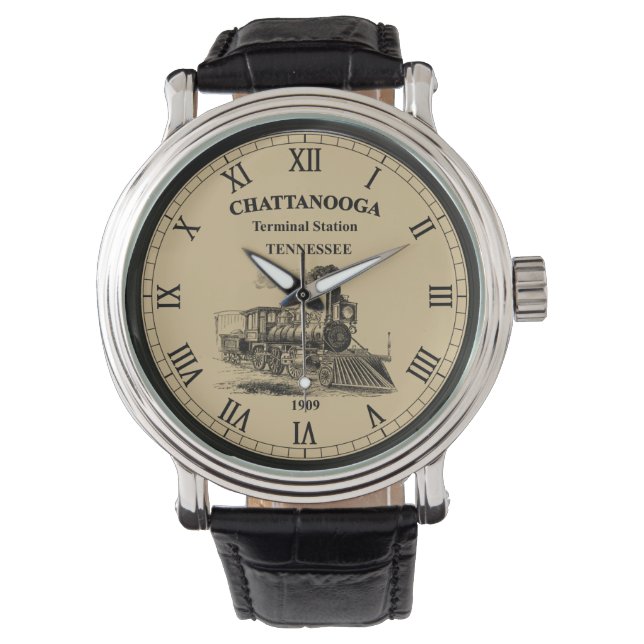 Reloj De Pulsera Estación de terminal de Chattanooga Tennessee ~ (Anverso)