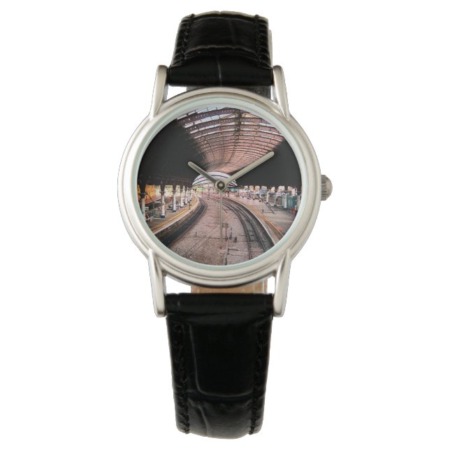 Reloj De Pulsera Estación de tren (Anverso)