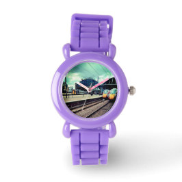 Reloj De Pulsera Estación de tren de Newcastle