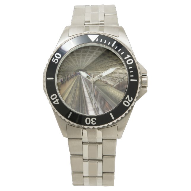 Reloj De Pulsera Estación de tren Washington DC (Anverso)