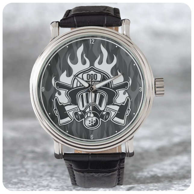 Reloj De Pulsera Estación del Departamento de Bomberos de Rescate d (Subido por el creador)