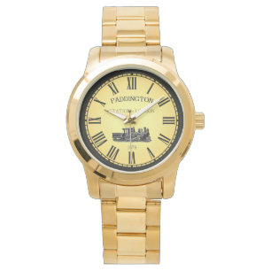 Reloj De Pulsera Estación RR Paddington ~ Londres Inglaterra ~ 1879