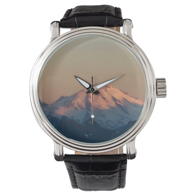 Reloj De Pulsera Estado de Washington, North Cascades. Monte Baker (Anverso)