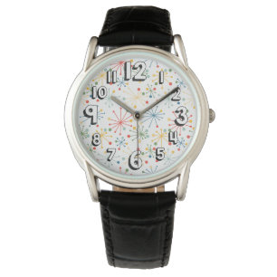 Reloj De Pulsera Estallidos en color