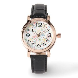Reloj De Pulsera Estallidos en color
