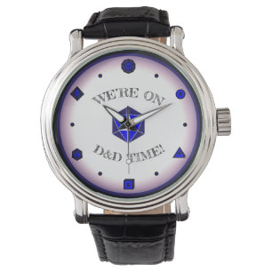 Reloj De Pulsera Estamos en D&D Time - AZUL