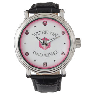 Reloj De Pulsera Estamos en D&D Time - PINK