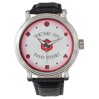 Reloj De Pulsera Estamos en DND Time - RED eWatch