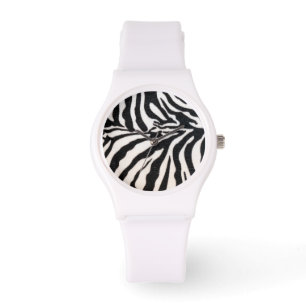 Reloj De Pulsera Estampado de animales de la cebra