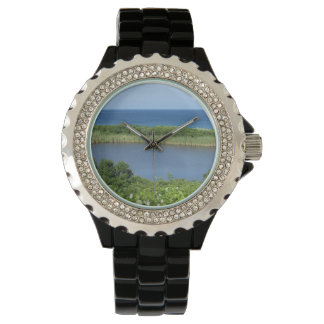 Reloj De Pulsera Estanque 1 de Isla de Bloque