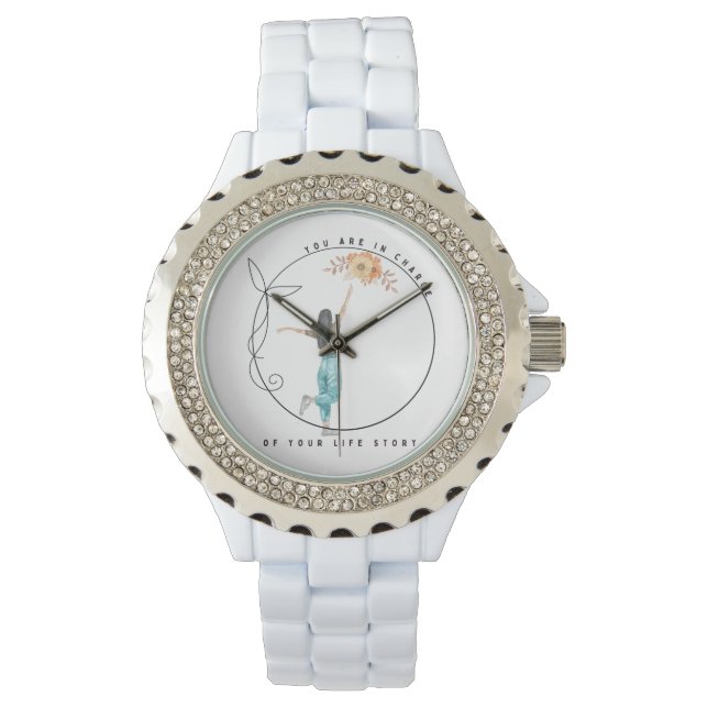 Reloj De Pulsera Estás A Cargo De Tu Historia De Vida (Anverso)