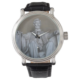 Reloj De Pulsera Estatua de Abraham Lincoln
