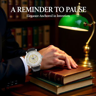 Reloj De Pulsera Estatua De Buda Con Lotus