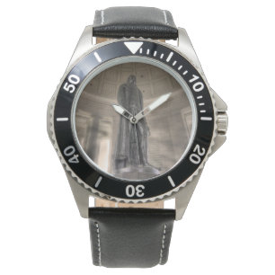 Reloj De Pulsera Estatua del Bronce en el Memorial Thomas Jefferson