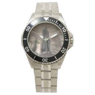 Reloj De Pulsera Estatua del Bronce en el Memorial Thomas Jefferson
