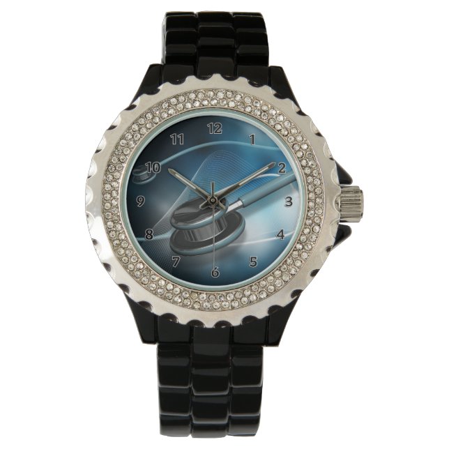 Reloj De Pulsera Estetoscopios médicos de enfermería (Anverso)
