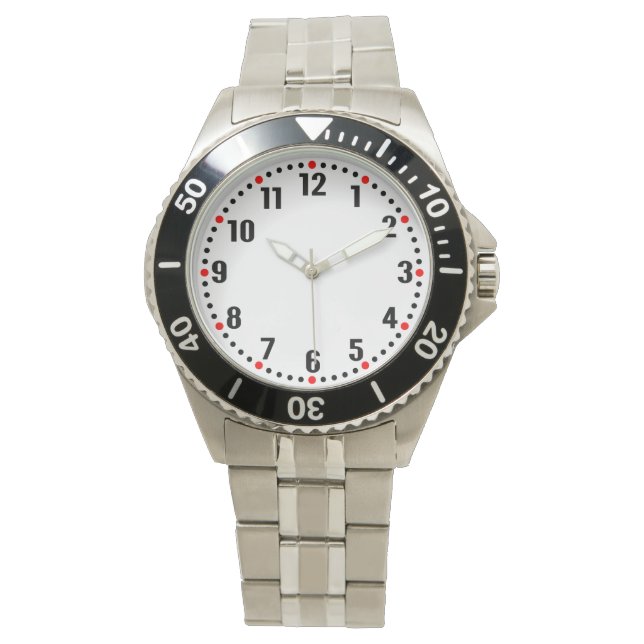 Reloj De Pulsera Estilo analógico (Anverso)