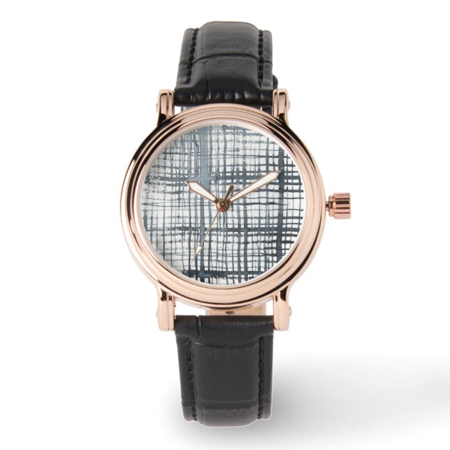 Reloj De Pulsera Estilo - Comprobar patrón (Anverso)