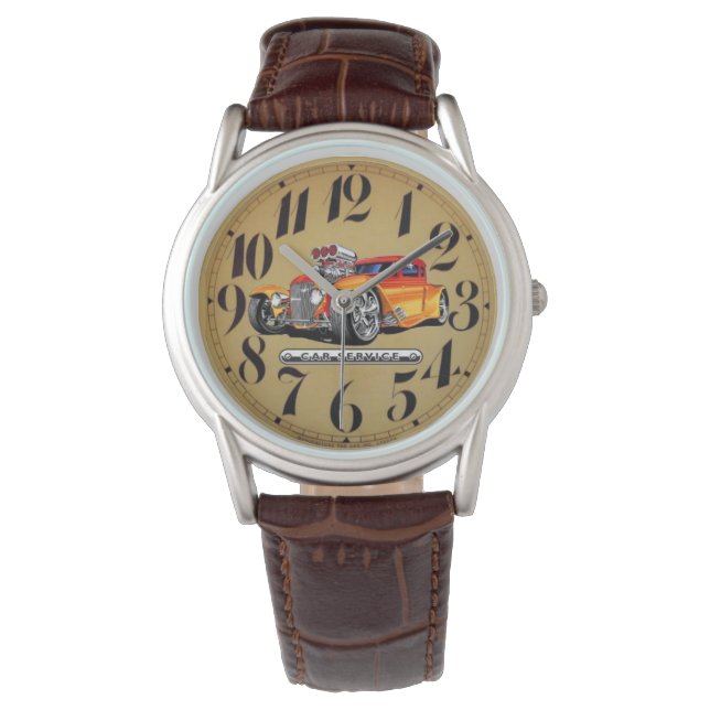 Reloj De Pulsera estilo de coche (Anverso)