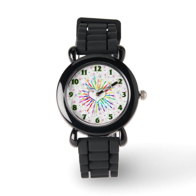 Reloj De Pulsera Estilo de las flores (Anverso)