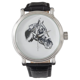 Reloj De Pulsera estilo de marca de cabeza de caballo