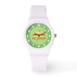 Reloj De Pulsera Estilo de sándwich largo