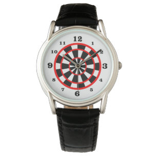Reloj De Pulsera Estilo de tablero blanco numerado