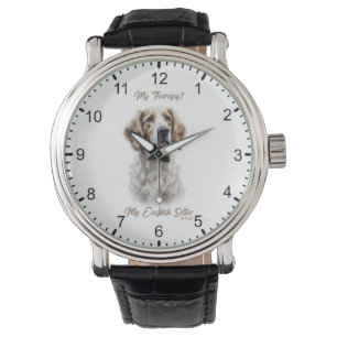 Reloj De Pulsera Estilo de vida del Setter Inglés