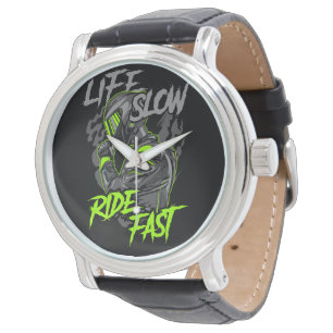 RELOJ DE PULSERA ESTILO DE VIDA RÁPIDO RÍO LENTO