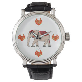 Reloj De Pulsera Estilo Elefante Tailandés para los relojes.