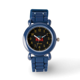 RELOJ DE PULSERA ESTILO MODERNO NAVY AZUL ÚNICO VERIFICADO MARCA