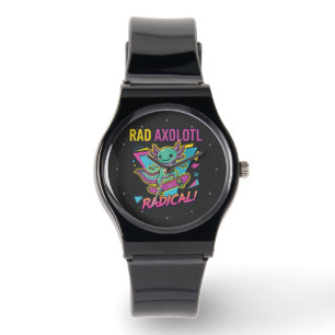 Reloj De Pulsera Estilo vintage de los 90 Axolotl Skateboard Rad ne