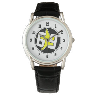 Reloj De Pulsera Estrella amarilla 69
