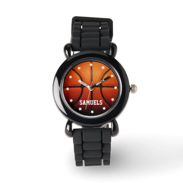 Reloj De Pulsera Estrella de baloncesto (Anverso)