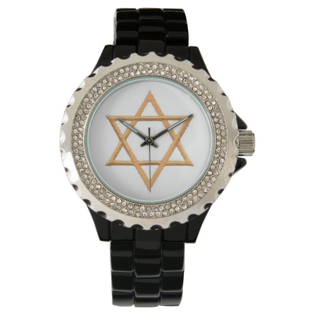 Reloj De Pulsera Estrella de David (Anverso)