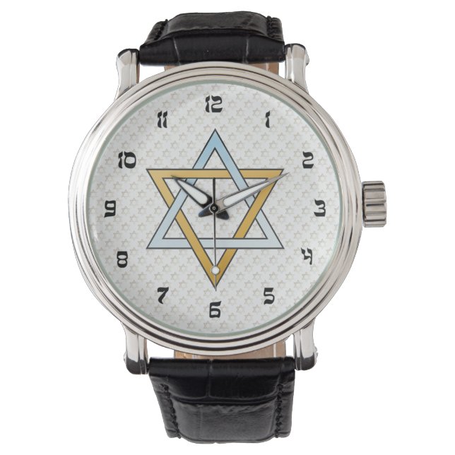 Reloj De Pulsera Estrella de David Watch (Anverso)