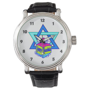 Reloj De Pulsera Estrella de Jánuca de David