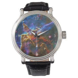 Reloj De Pulsera Estrella de la Nebulosa de Carina que forma escult