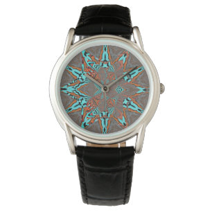 Reloj De Pulsera Estrella fractal del futuro